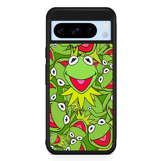 Kermit Frog Smile Feeling Happy Google Pixel 8 Pro Case | Slim Rubber Case for Google Pixel 8 Pro