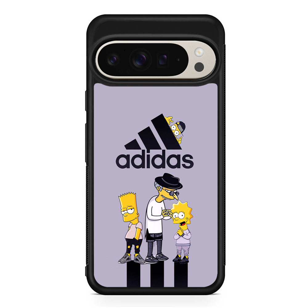 Adidas Simpson Team Google Pixel 9 Pro Case | Slim Protective Cover
