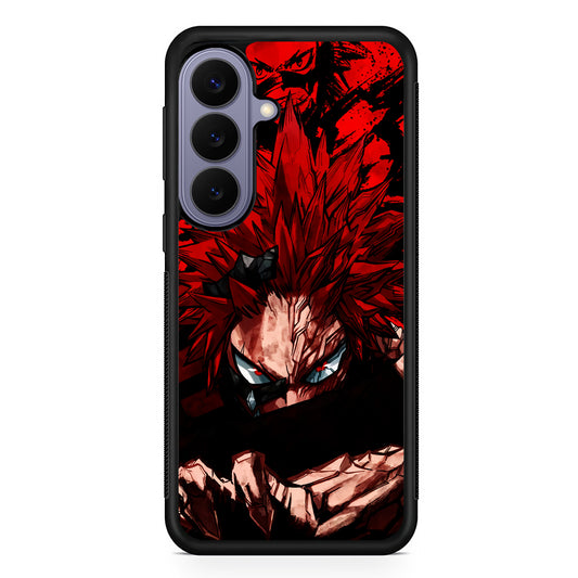 Red Riot Eijiro Kirishima Unbreakable Samsung Galaxy S26 Case | Durable Rubber Case for Samsung Galaxy S26