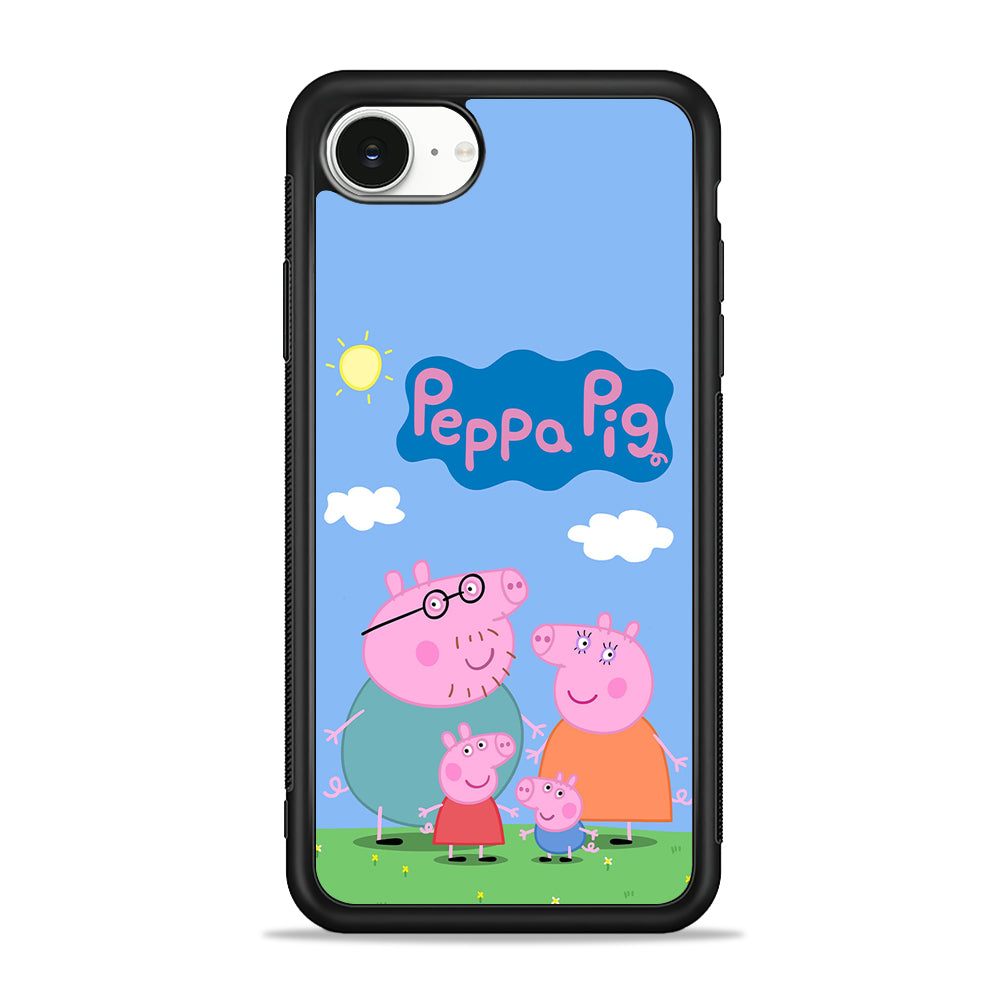 Peppa Pig Family iPhone 16e Case | Protective Phone Cover