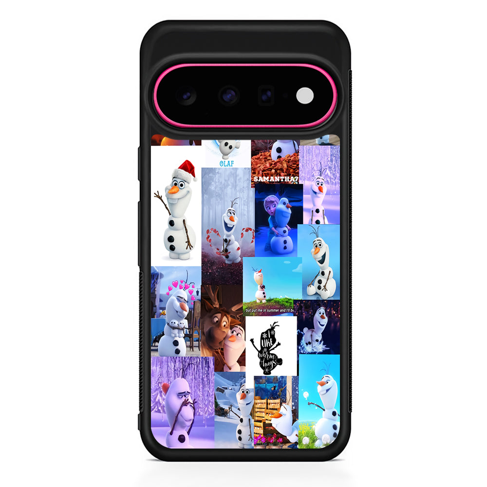 Olaf Frozen Aesthetic Google Pixel 11 Case | Slim Shockproof Cover