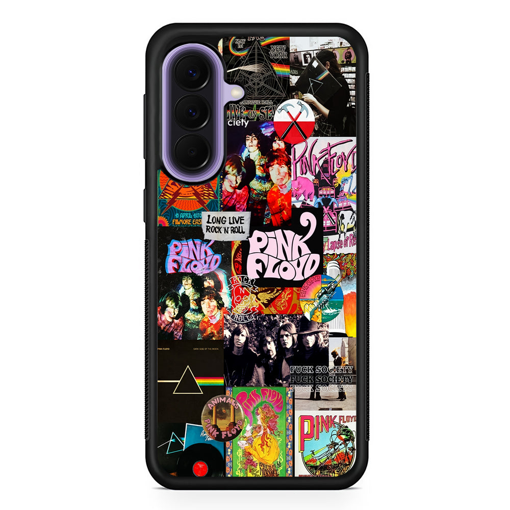 Pink Floyd Rock Aesthetic Samsung Galaxy A57 Case | Slim Samsung Galaxy A57 Rubber Case