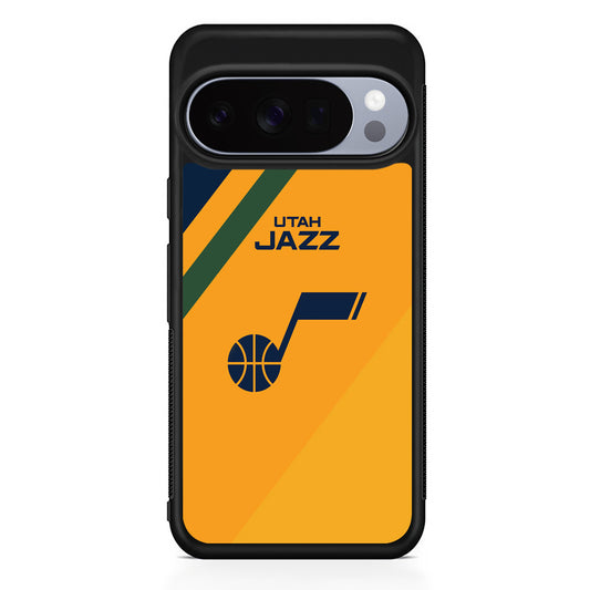 NBA Utah Jazz Logo Google Pixel 10 Pro Case | Slim Google Pixel 10 Pro Rubber Case