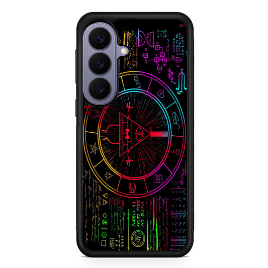 Gravity Falls Bill Cipher Colorful Samsung Galaxy S26 Case | Durable Rubber Case for Samsung Galaxy S26