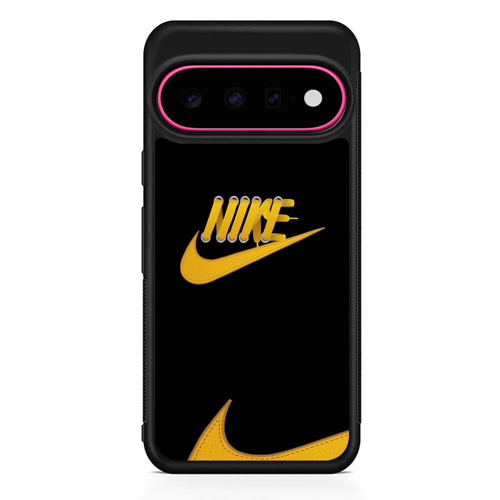 Nike Yellow Shoelace Google Pixel 11 Case - Stylish Protective Phone Case