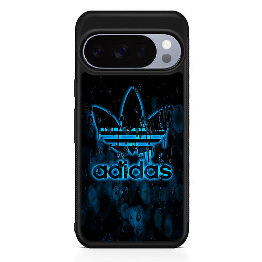 Adidas Blue Water Drop Google Pixel 10 Pro Case | Slim Google Pixel 10 Pro Rubber Case