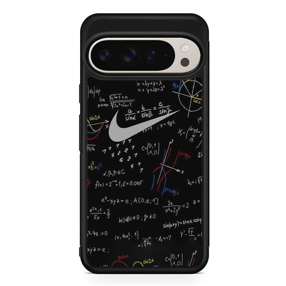 Nike Matemathics Numeral Google Pixel 9 Pro Case | Slim Protective Cover
