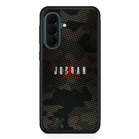 Air Jordan Gradation of Dark Camouflage Samsung Galaxy A37 Case | Custom Samsung Galaxy A37 Protective Cover