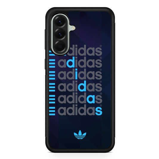 Adidas Word Show Samsung Galaxy A56 Case | Samsung Galaxy A56 Rubber Protective Case