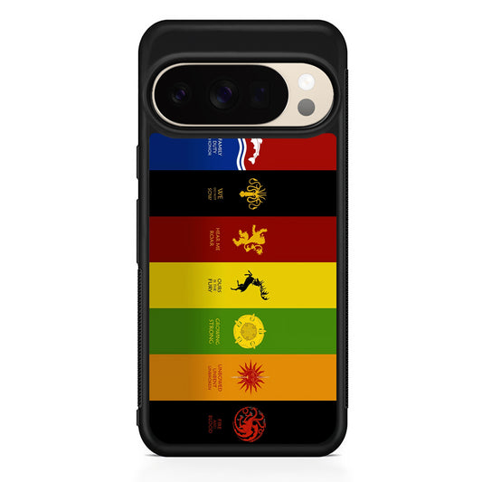 Game Of Thrones Flag Slogan Google Pixel 10 Pro XL Case | Slim Google Pixel 10 Pro XL Protective Case