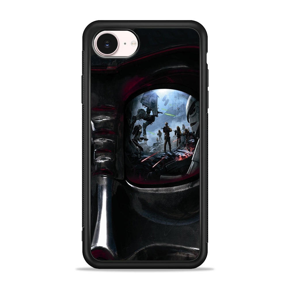 Star Wars Darth Vader Eye iPhone 17e Case - Silicone Case
