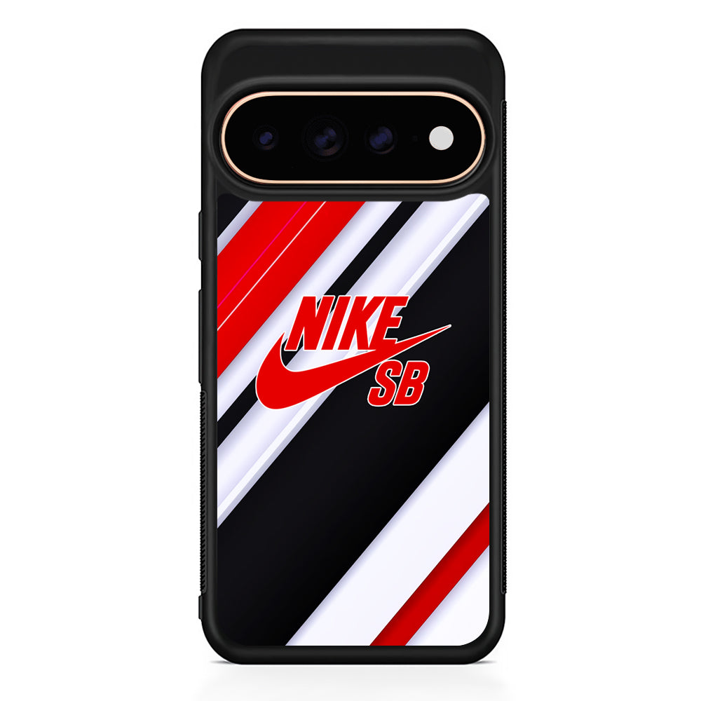 Nike StripeModern Pattern Google Pixel 11 Pro Case - Stylish Protective Phone Case