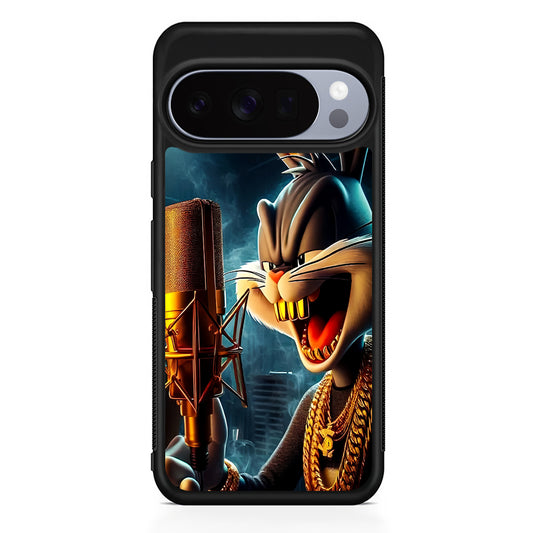 Bugs Bunny The Rapper Google Pixel 10 Pro Case | Slim Google Pixel 10 Pro Rubber Case