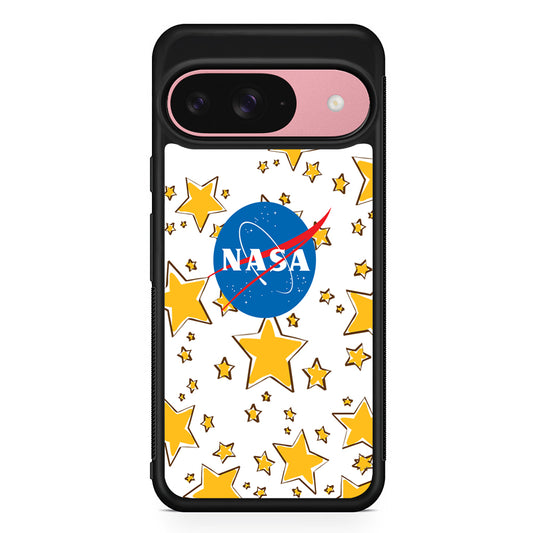 Nasa Full Star Google Pixel 9 Case | Google Pixel 9 Protective Rubber Case