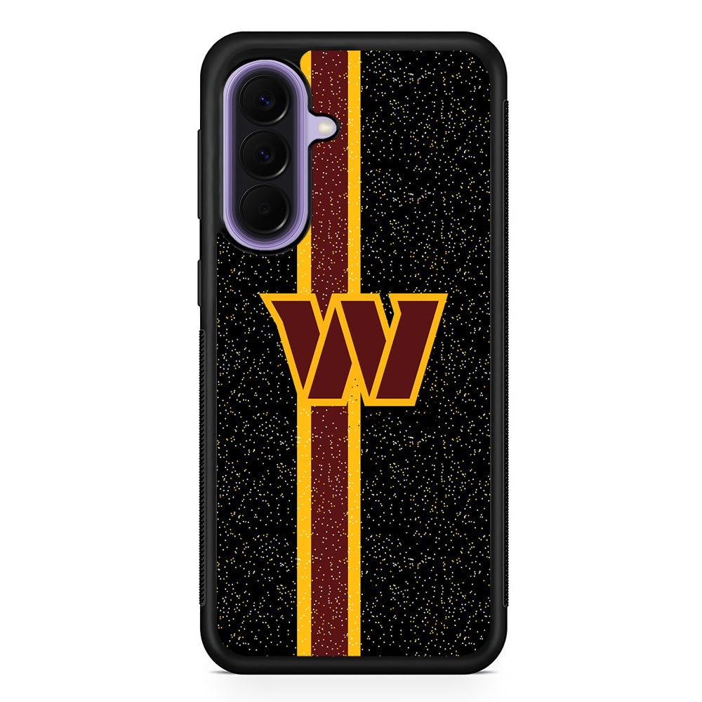 NFL Washington Commanders Freckles Samsung Galaxy A57 Case | Slim Samsung Galaxy A57 Rubber Case