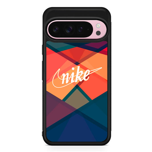 Nike Shape Mix Colour Google Pixel 9 Pro XL Case | Protective Cover