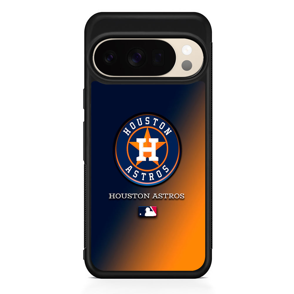 MLB Houston Astros Logo Google Pixel 10 Pro XL Case | Slim Google Pixel 10 Pro XL Protective Case