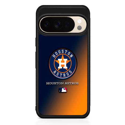 MLB Houston Astros Logo Google Pixel 10 Pro XL Case | Slim Google Pixel 10 Pro XL Protective Case