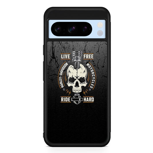 Harley Davidson Live Free with Ride Hard Google Pixel 8 Pro Case | Premium Protective Case for Google Pixel 8 Pro