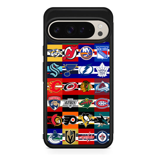 All NHL Teams Jersey Google Pixel 9 Pro Case | Slim Protective Cover