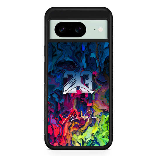 Air Jordan Colorful Exposure Cave Google Pixel 8 Case | Durable Protective Cover for Google Pixel 8