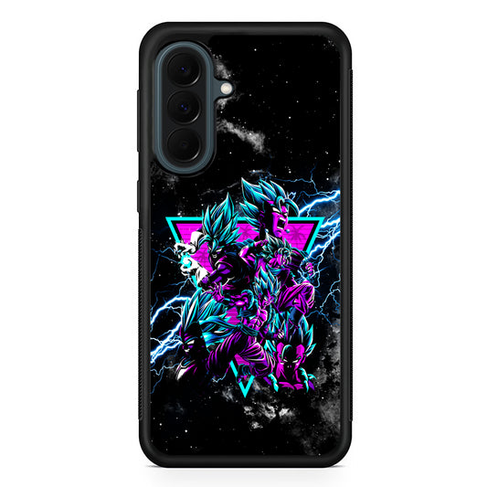 Dragon Ball Triangle of Force Samsung Galaxy A37 Case | Samsung Galaxy A37 Rubber Phone Case