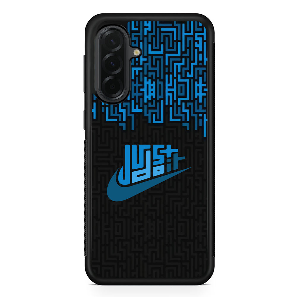 Nike Matrix of Ocean Samsung Galaxy A36 Case | Durable Samsung Galaxy A36 Cover