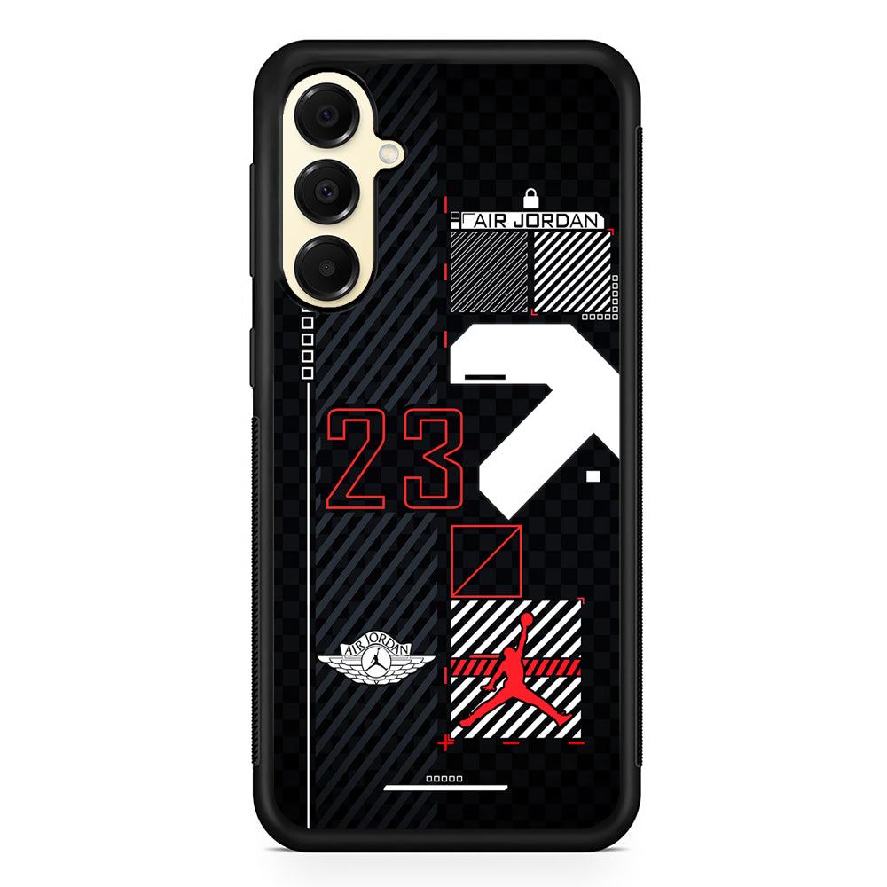 Air Jordan Robot Dome Samsung Galaxy A16 Case | Slim Rubber Case for Samsung Galaxy A16