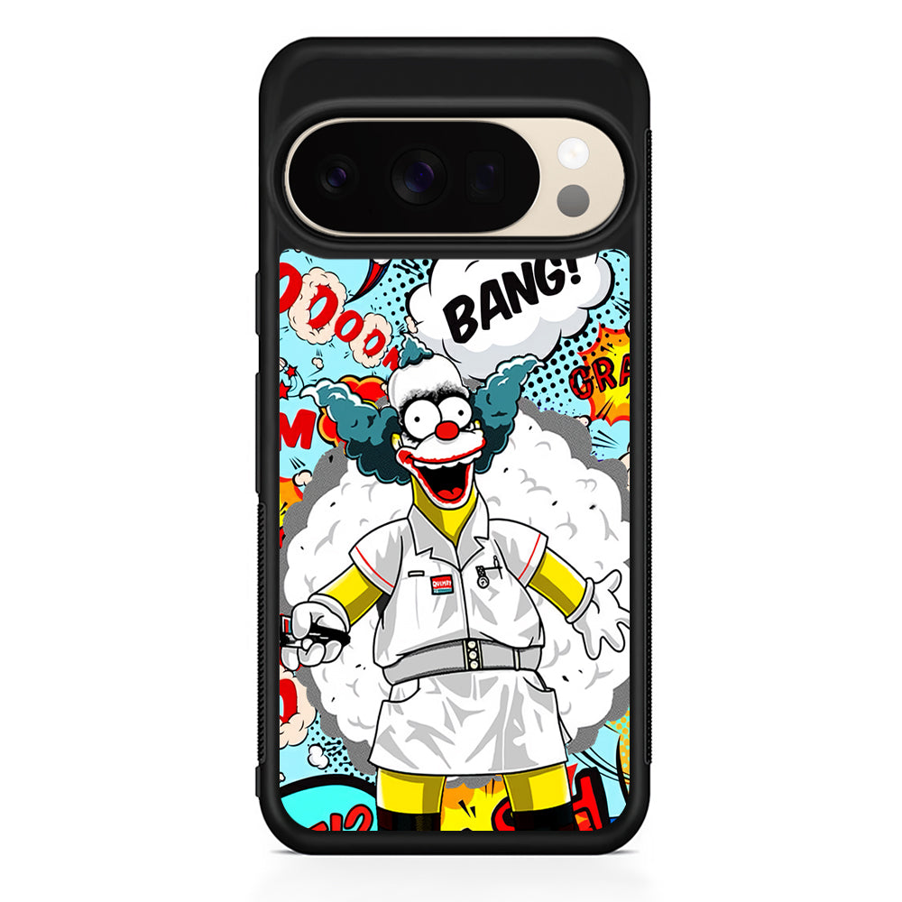 Homer Simpson Joker Bang Google Pixel 10 Pro XL Case | Slim Google Pixel 10 Pro XL Protective Case