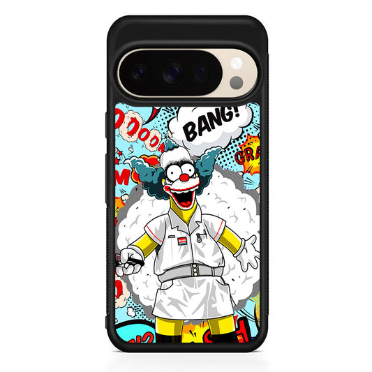 Homer Simpson Joker Bang Google Pixel 10 Pro XL Case | Slim Google Pixel 10 Pro XL Protective Case