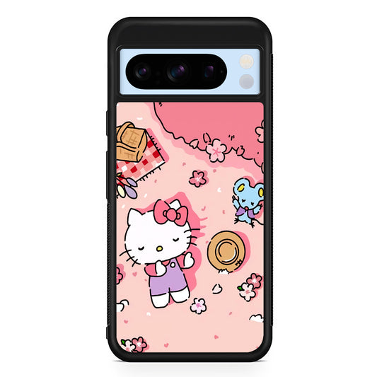 Hello Kitty Enjoy Picnic Google Pixel 8 Pro Case | Slim Rubber Case for Google Pixel 8 Pro