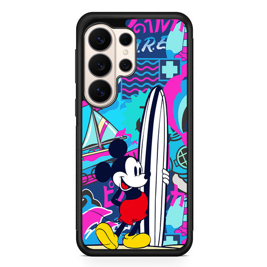Mickey Mouse Surf Board Samsung Galaxy S26 Ultra Case | Slim Protective Case for Samsung Galaxy S26 Ultra