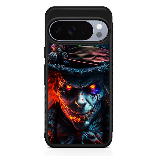 The Mad Hatter Alice in Wonderland Google Pixel 10 Pro Case | Slim Google Pixel 10 Pro Rubber Case