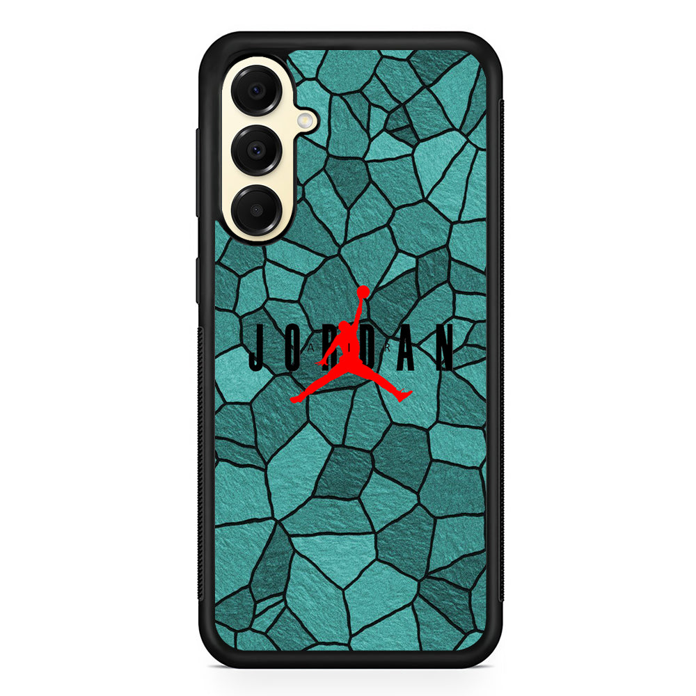Air Jordan Rock Patern Samsung Galaxy A16 Case | Slim Rubber Case for Samsung Galaxy A16