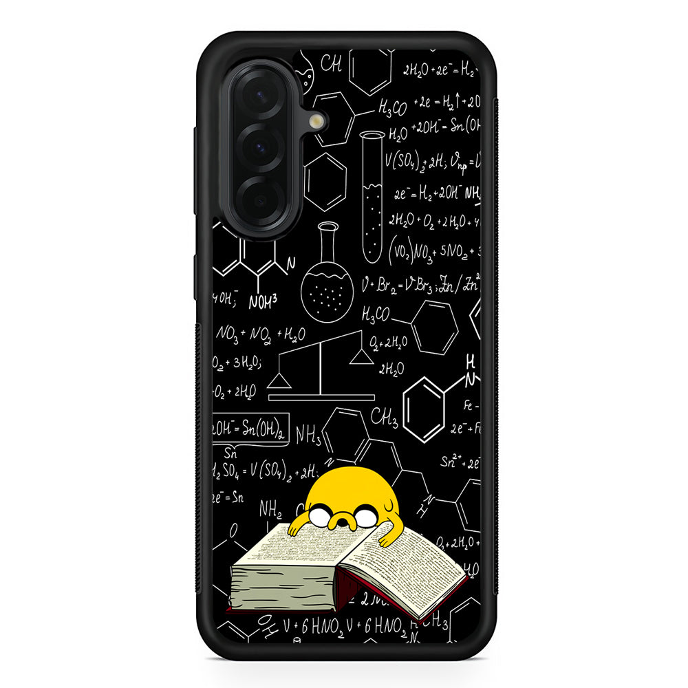 Adventure Time Jake the Dog Learns Samsung Galaxy A36 Case | Protective Rubber Cover