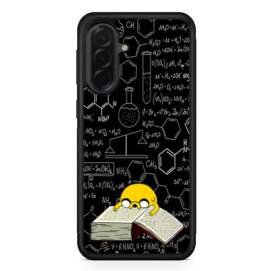 Adventure Time Jake the Dog Learns Samsung Galaxy A36 Case | Protective Rubber Cover