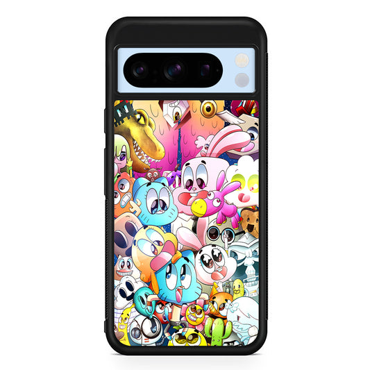The Amazing World Of Gumball Google Pixel 8 Pro Case | Slim Rubber Case for Google Pixel 8 Pro