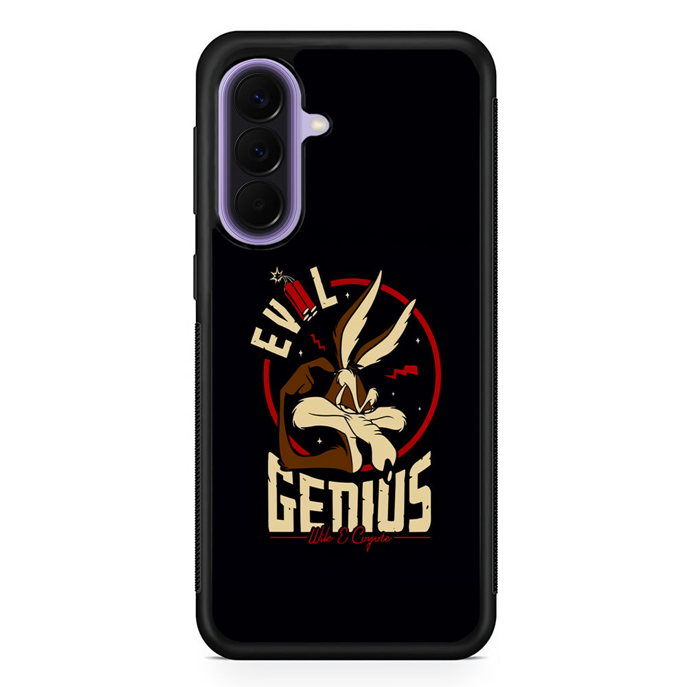 Wile E Coyote Evil Genius Samsung Galaxy A57 Case | Slim Samsung Galaxy A57 Rubber Case
