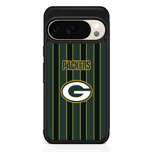 NFL Green Bay Packers Yellow Line Google Pixel 10 Pro XL Case | Slim Google Pixel 10 Pro XL Protective Case