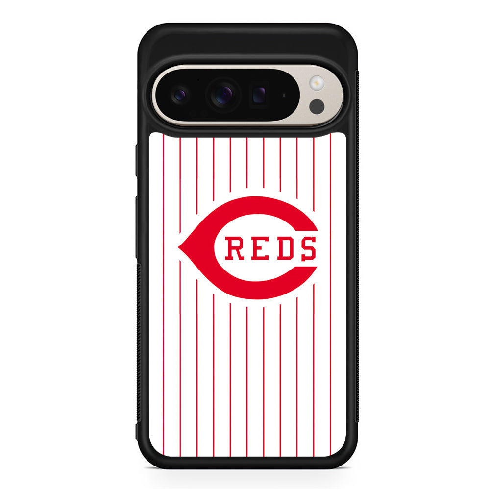 MLB Cincinnati Reds Team Google Pixel 9 Pro Case | Slim Protective Cover