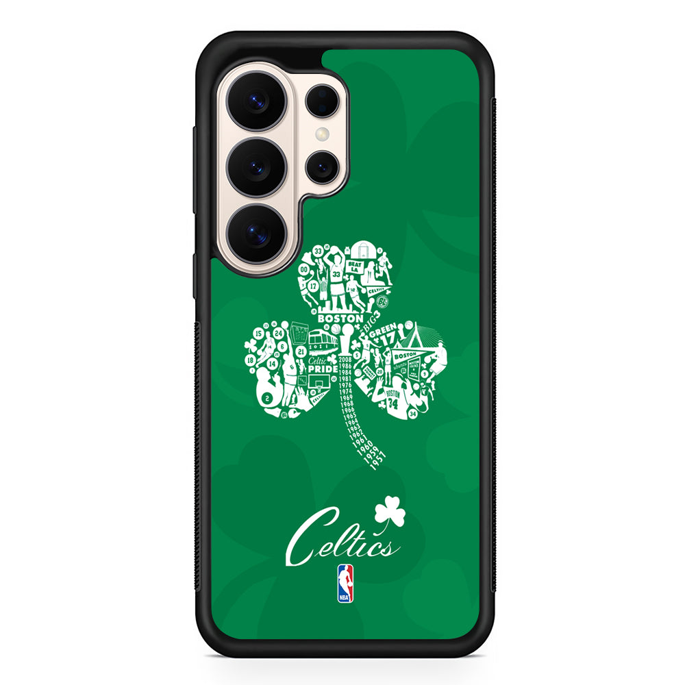 NBA Boston Celtics Logo Samsung Galaxy S26 Ultra Case | Slim Protective Case for Samsung Galaxy S26 Ultra