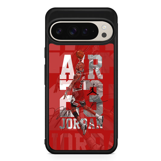 Air Jordan Silver Light Google Pixel 9 Pro Case | Slim Protective Cover