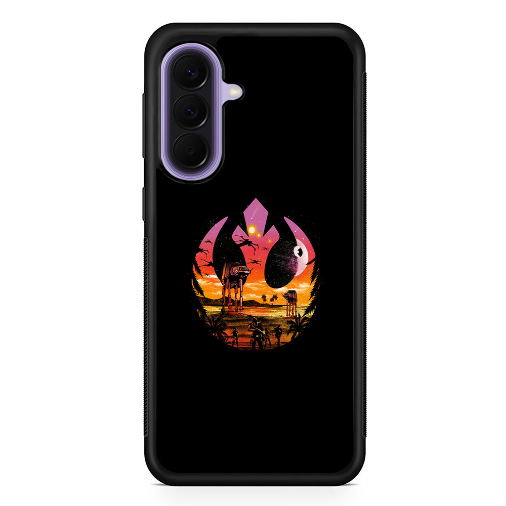 Rebel Alliance Logo Star Wars Samsung Galaxy A57 Case | Slim Samsung Galaxy A57 Rubber Case