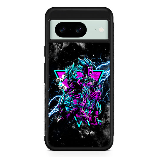 Dragon Ball Triangle of Force Google Pixel 8 Case | Durable Protective Cover for Google Pixel 8