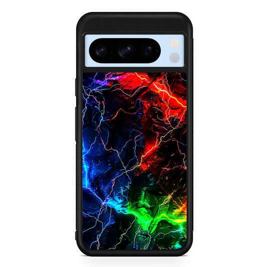 Lightning Strike at Night Google Pixel 8 Pro Case | Slim Rubber Case for Google Pixel 8 Pro