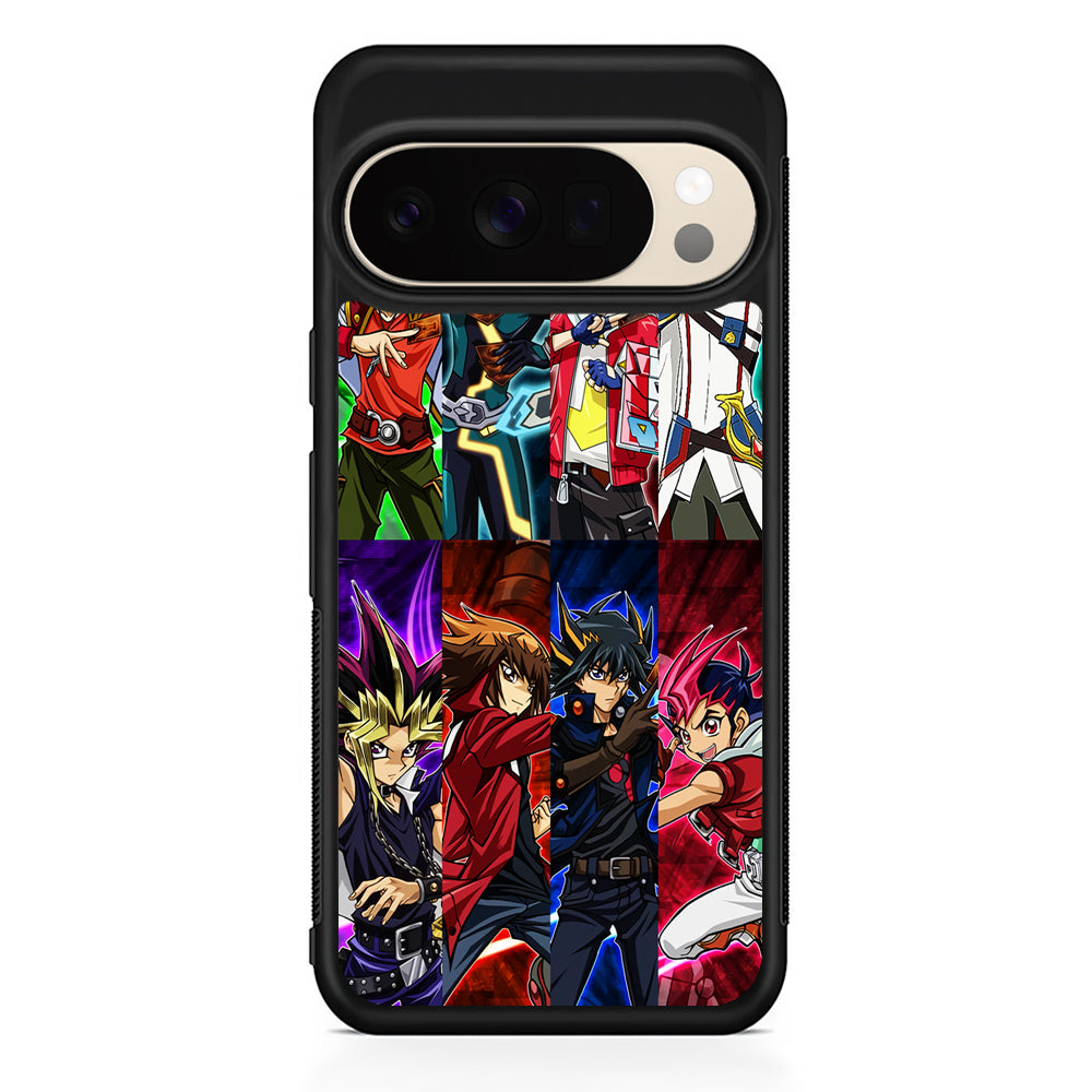 Yu-Gi-Oh All Main Character Google Pixel 10 Pro XL Case | Slim Google Pixel 10 Pro XL Protective Case