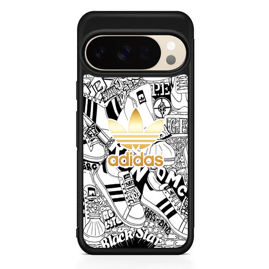 Adidas Fabulous Golden Glow Google Pixel 10 Pro XL Case | Slim Google Pixel 10 Pro XL Protective Case