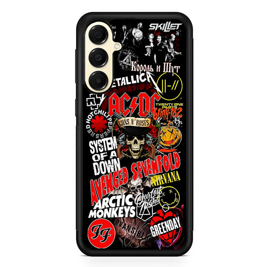 Logo Band Legends Samsung Galaxy A16 Case | Slim Rubber Samsung Galaxy A16 Case