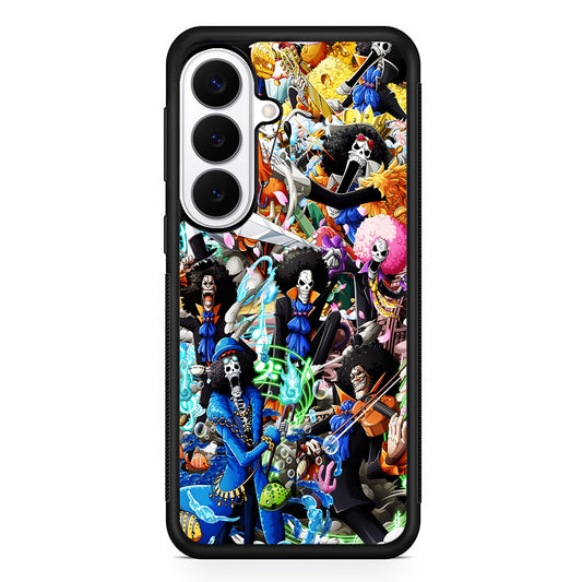 One Piece Brook Aesthetic Samsung Galaxy S26 Plus Case | Slim Protective Cover for Samsung Galaxy S26 Plus