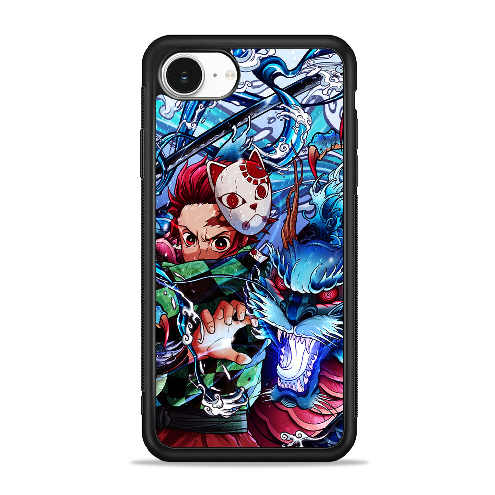 Tanjiro Kamado Kimetsu No Yaiba iPhone 16e Case | Protective Phone Cover